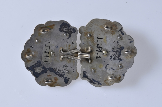 Belt buckles pair 